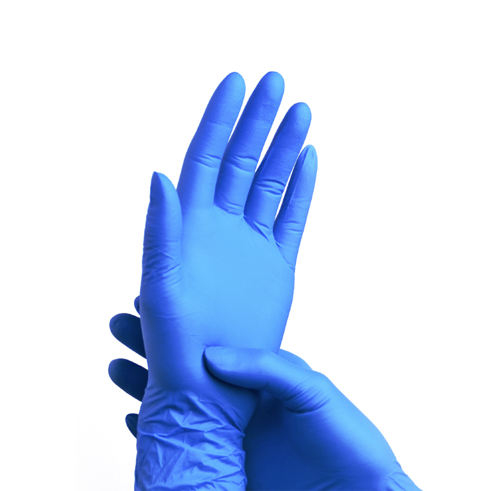 Disposable Nitrile Gloves Blue Color Racing gloves