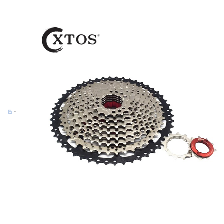 Кассета XTOS для горного велосипеда, 10 скоростей, 11-50T, 108 звуков, свободное колесо