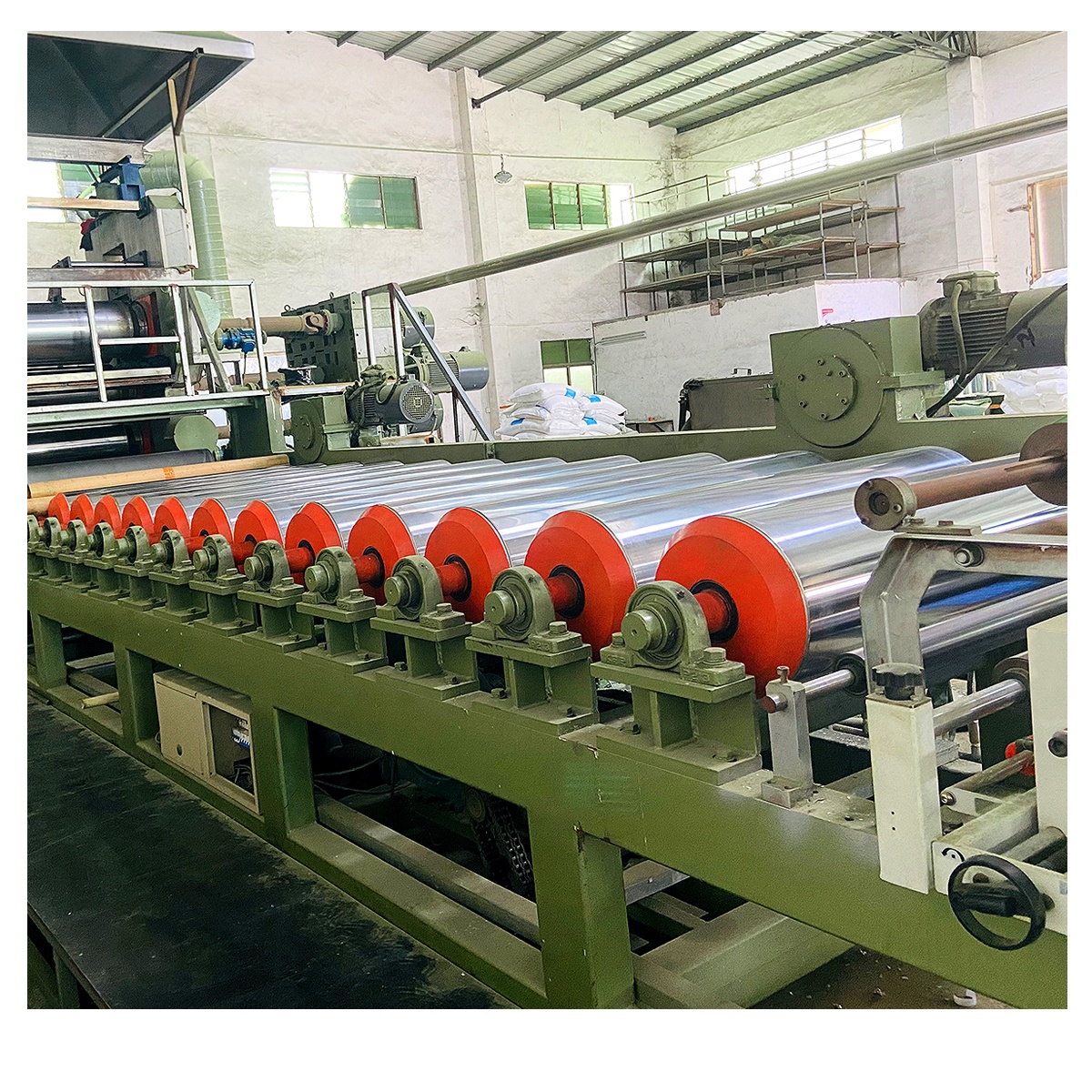 Longstar 5-Rolls Rigid PVC Films Calender Machine For Plastic Industry