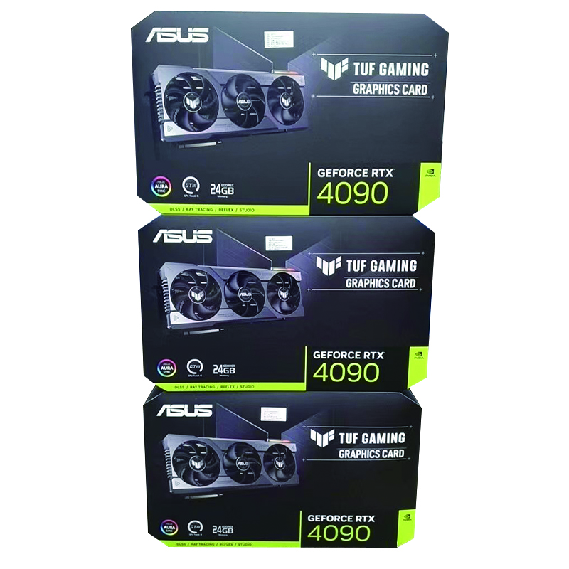 Видеокарта A-sus TUF игровая Geforce RTX 4090 4080 4070 ti 4070ti 4080ti игровая OC TUF 24 ГБ GDDR6 GPU