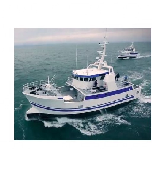 Рыболовная лодка Grandsea со стальным корпусом, длиной 23,5 м, для ловли тунца, для продажи