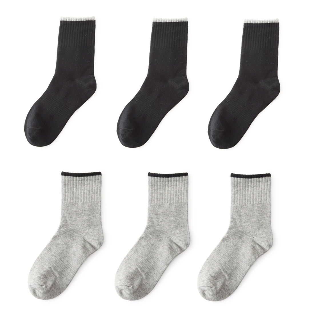 Pure Cotton children's socks spring and summer boys and girls striped athletic socks baby socks big children tube