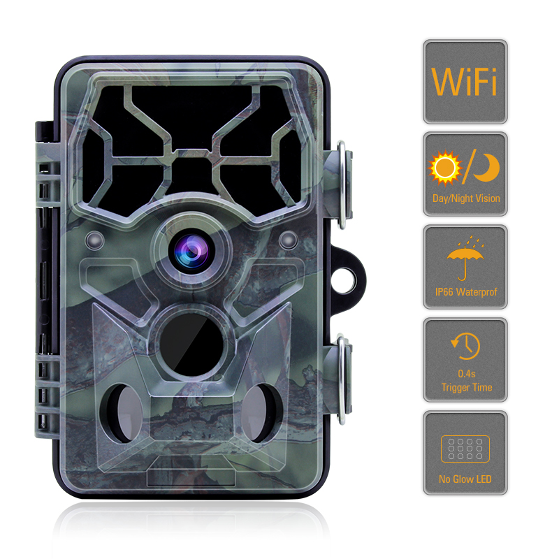 RD1009WF Wi-Fi Bluetooth поддерживаемая камера 20mp 1296p для наблюдения за дикой природой и животными