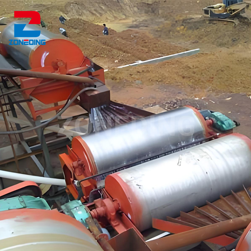 Mining Machine Wet High Intensity Magnetic Separator Purification for Non-Ferrous Material Lithium Feldspar Kaolin