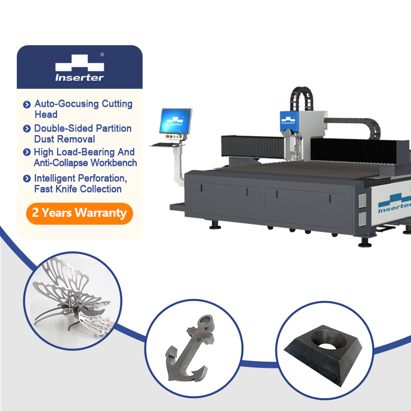3000mm*1500 mm Cutting Area Plate Surface Height Tracking Control Z-Axis Travel 100mm Fiber Laser Cutting Machine