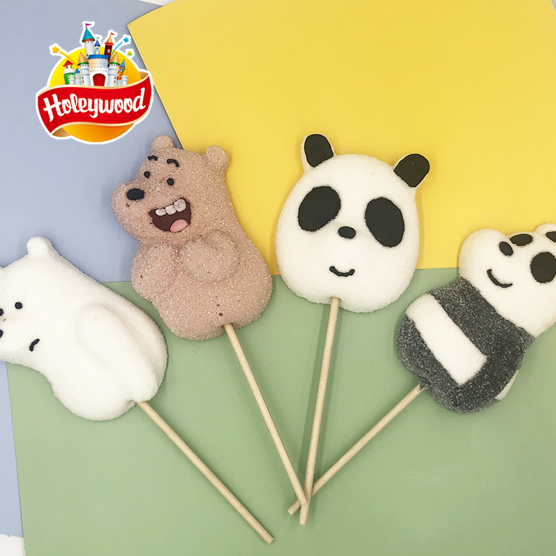 Конфеты оптом OEM marshmallow lollipop Лицензия marshmallow фруктовый ароматизированный леденец