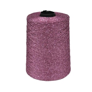 Hilo Blended Yarn Fancy Yarn 2mm 100% Nylon Sequin Yarn For Knitting