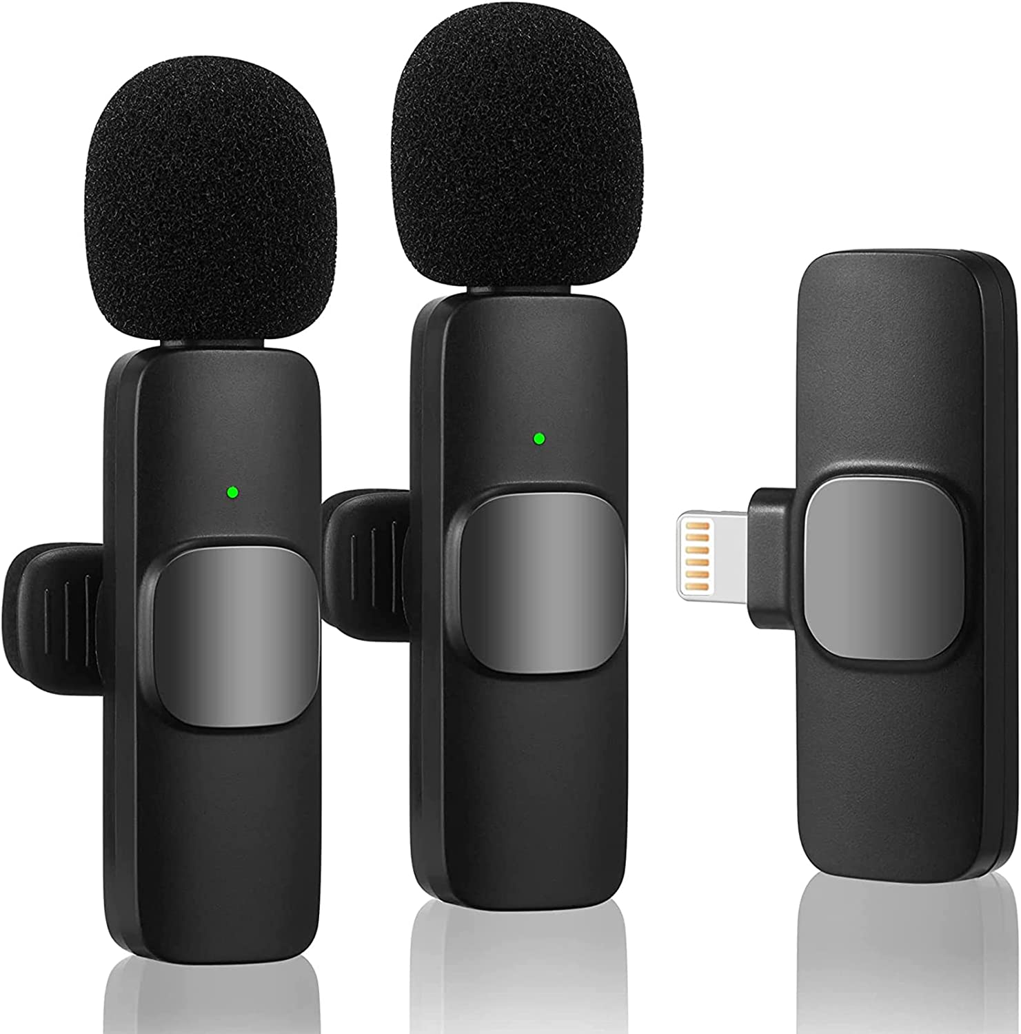 Slamoe K9 мини-микрофон для подкастов, профессиональный USB-петличный игровой беспроводной микрофон для мобильного телефона