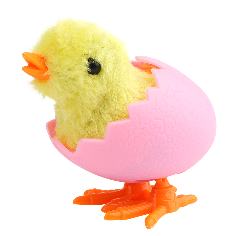 Chain toy stall new strange Baby Plush winding chicken Christmas nostalgic children's toys
