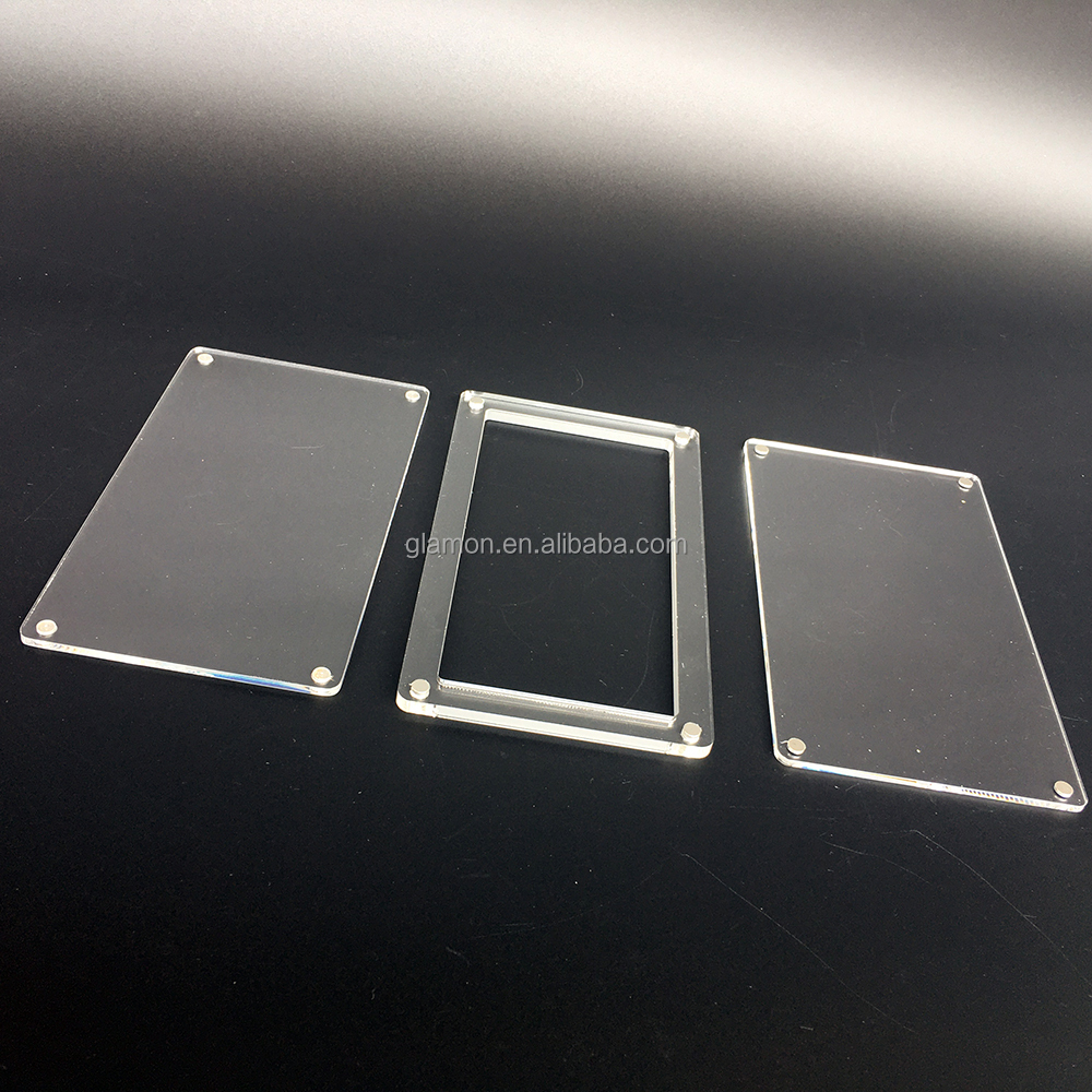 Pokemon Base Set Blister Pack Magnetic Protective Acrylic Case Single Card Blister Holder