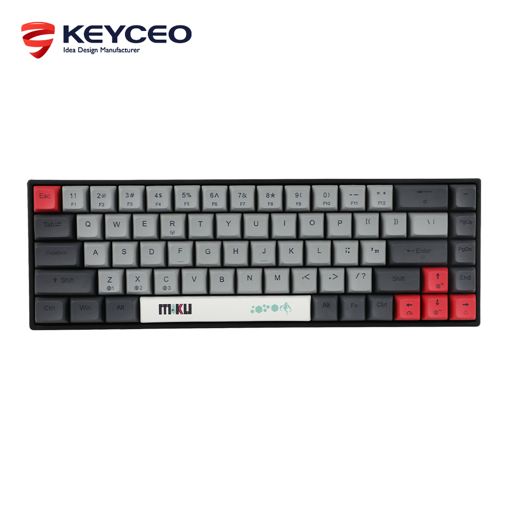 2022 RGB Беспроводная портативная мини-клавиатура с 87 клавишами, Двухрежимная игровая механическая клавиатура BT с батареей большой емкости типа C