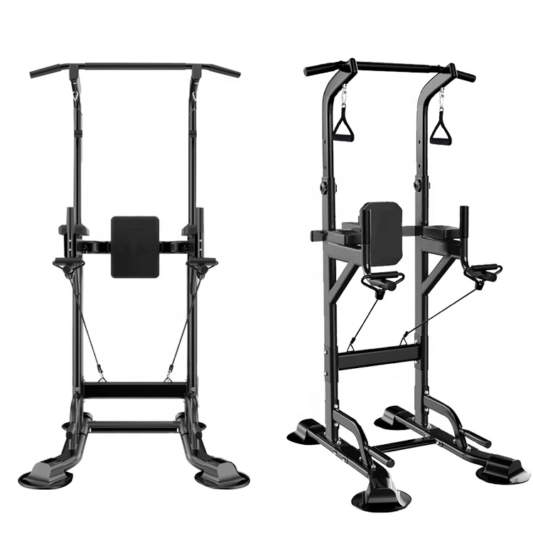 SD-301 Multi home fitness equipment adjustable height 185cm-235cm pull up bar stand with dip station