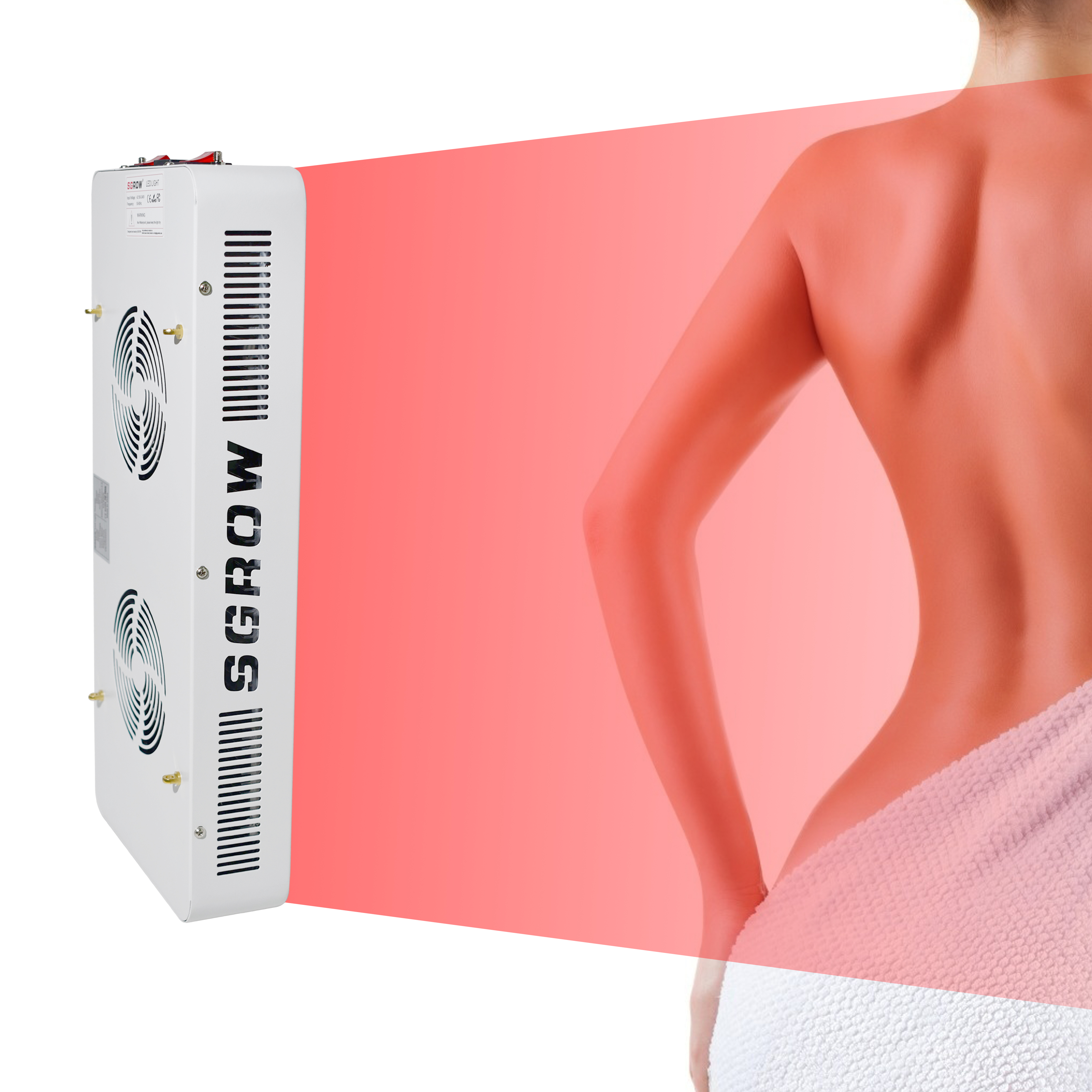 Оборудование для красоты SGROW VIG500 BIO300, 500 нм, нм, инфракрасное освещение для полной терапии, Вт