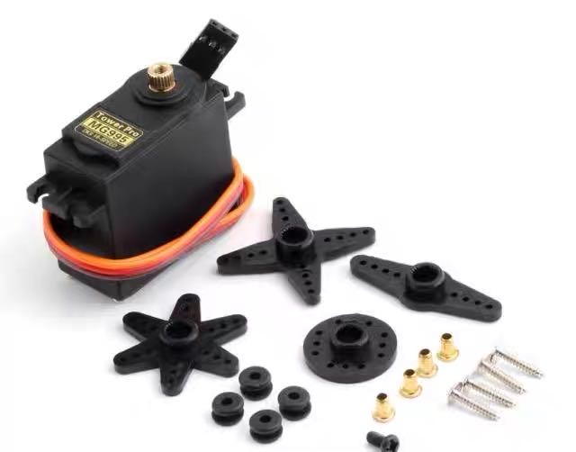 Оригинальный Servo MG996R MG946R MG995 MG945 55g металлический Стандартный рулевой механизм