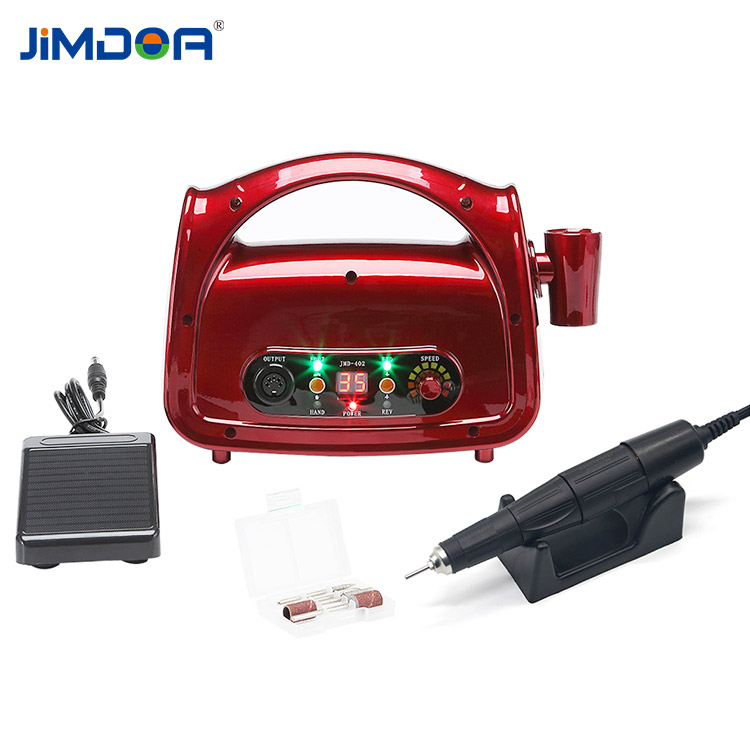 JIMDOA LCD RPM дисплей 75 Вт акриловая дрель для ногтей хорошее качество электрическая дрель для ногтей профессиональная машина 35000 об/мин