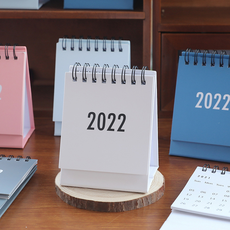 2022 Custom Printing Desktop Calendar Desk Table Monthly Advent Calendar