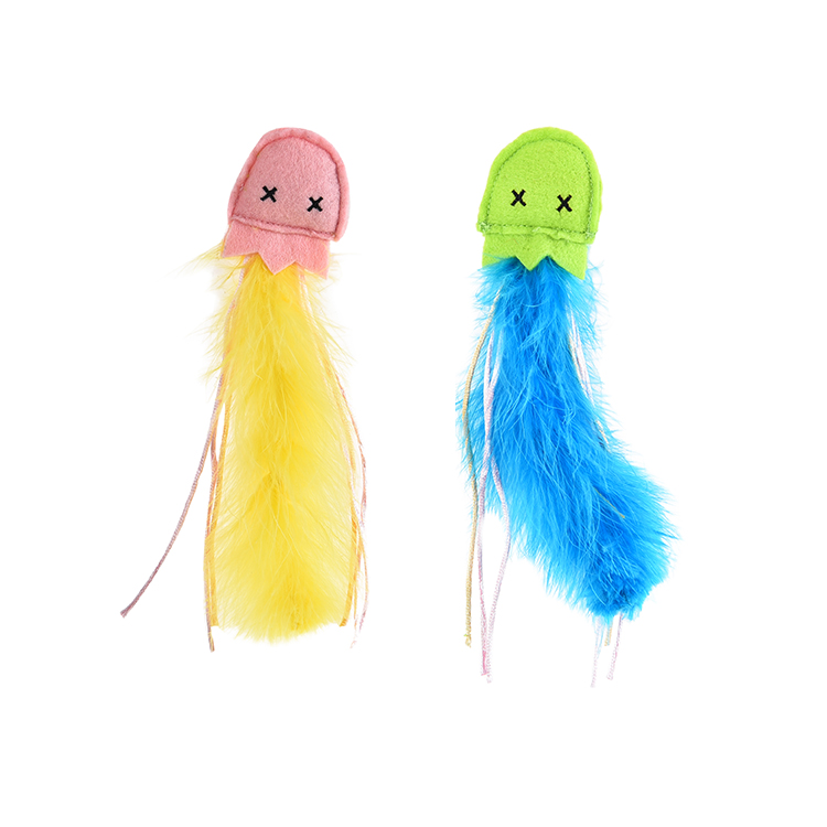 High Quality Feather Cat Teaser Feather Toy With Cheap Price