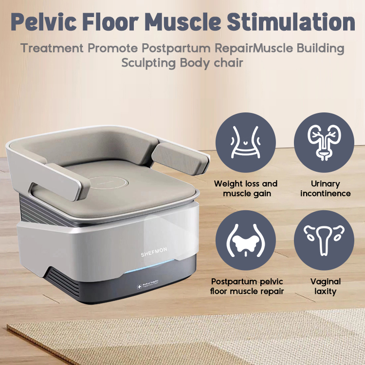 Professional Women Postpartum Repair Pelvic Floor Muscle Trainer Massage Machine Ems Pelvic Floor Chair