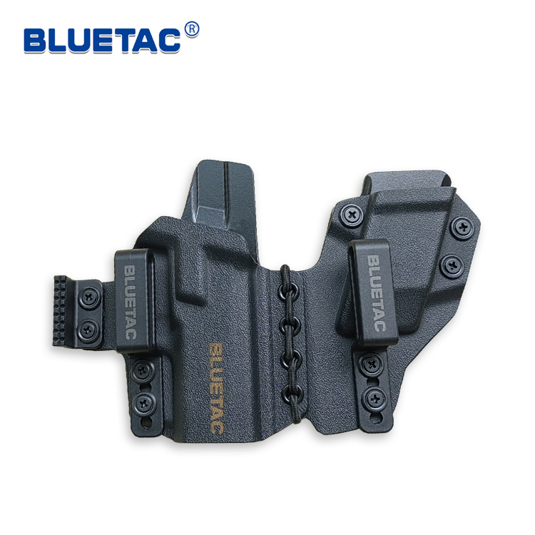 Тактическая кобура Bluetac для пистолета IWB, приспособление для переноски, внутренняя поясная лента Kydex, регулируемый чехол для кобуры
