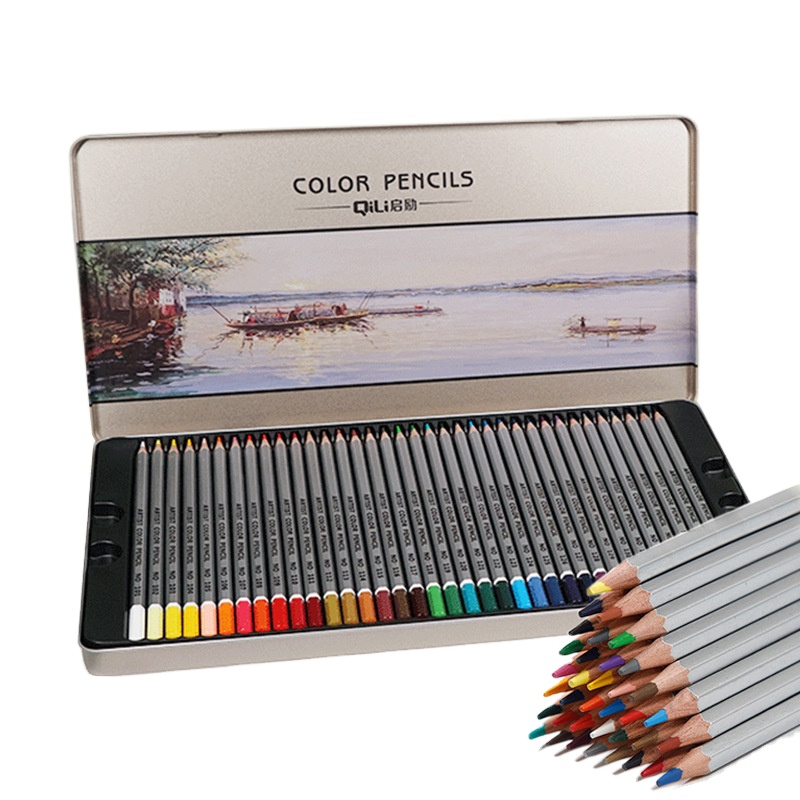 Promotional Artist Colored Pencil, Soft Smooth lead and wood 36/48/72 Colors Premium Art Color Pencil presma premier pencil