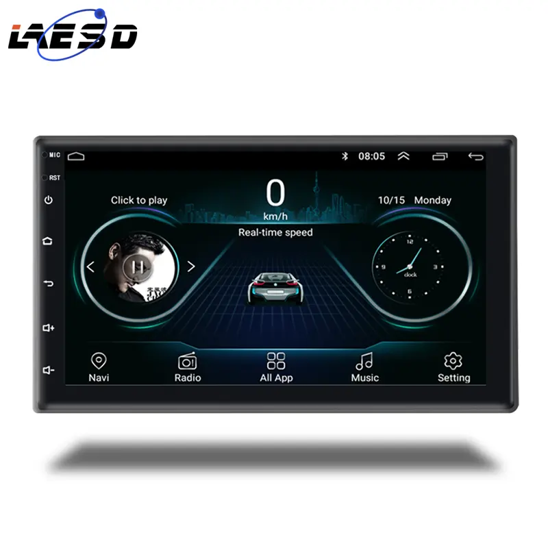 Leshida 7" 9" 10.1" Autoradio Touch Screen 2 din GPS Universal Player Android Car Radio