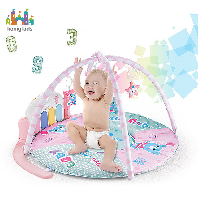 Konig Kids Hot Sale Baby Play Mat Intellectual Development Climbing Child Crawling Game Pad Fitness Baby Toys Mat Gym Play Mat