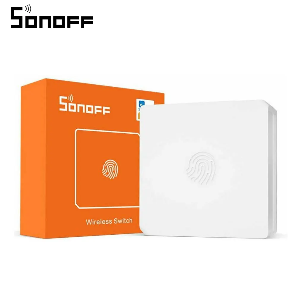 Sonoff SNZB-01 Smart Home Zigbee Wireless Switch Work With Sonoff Zigbee Bridge eWeLink APP Low-battery Notification