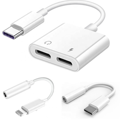 Аудиоадаптер Type-c 3,5 мм для наушников Ios и 3,5 мм, вспомогательный шнур для наушников, аудиоадаптер для Apple Iphone