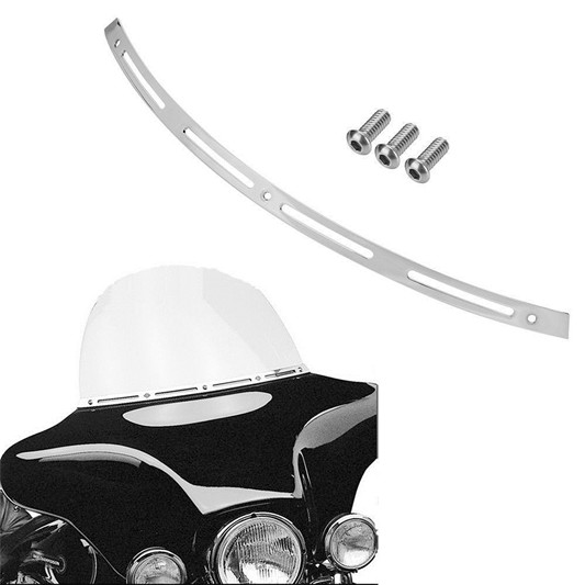 Хромированная накладка на лобовое стекло для мотоцикла Harley 1996-2013 Electra Street Glide FLHX FLHTC FLH/T