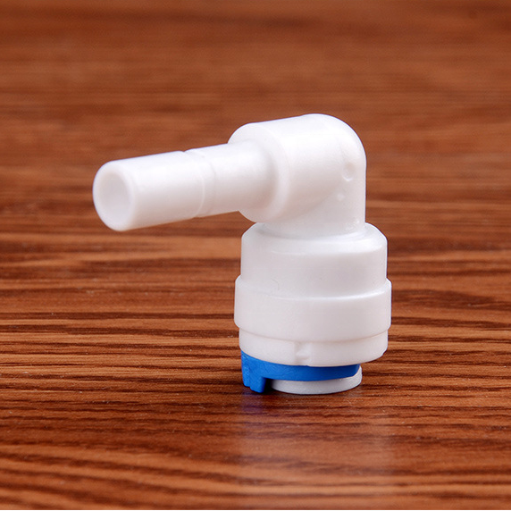 Stem in 90 degree elbow adapter / water filter accessory/ RO system fitting