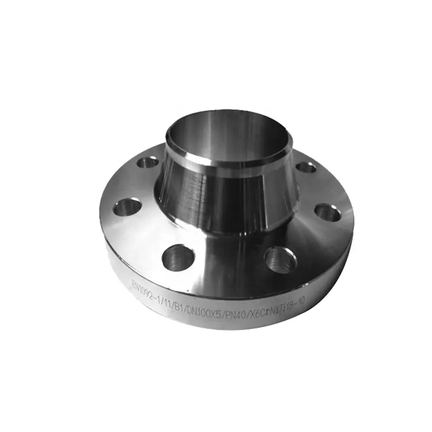 Pipe fitting rf stainless steel 304 316 forged weld neck flange