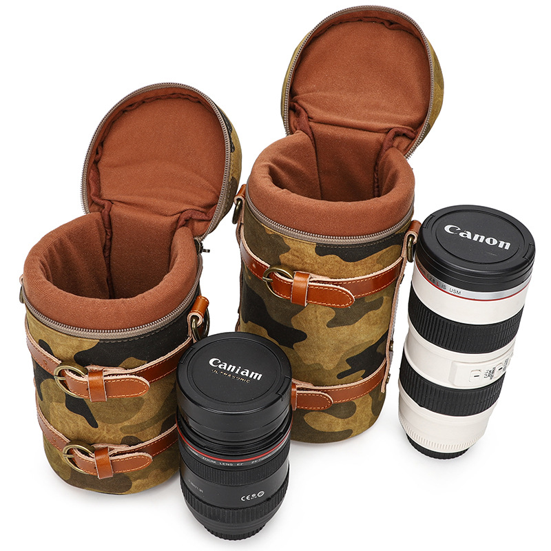Camera Lens Bag Travel Lens Pouch Bag For Camera Lens Protection