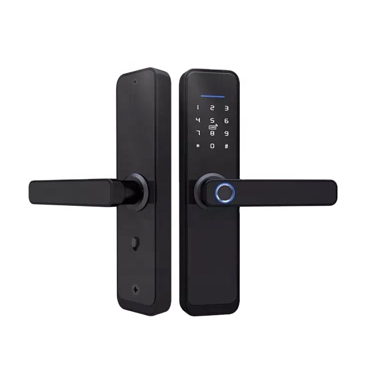 UEMON Smart home fingerprint passcode card tuya tt app wifi controller wireless remote household smart door lock