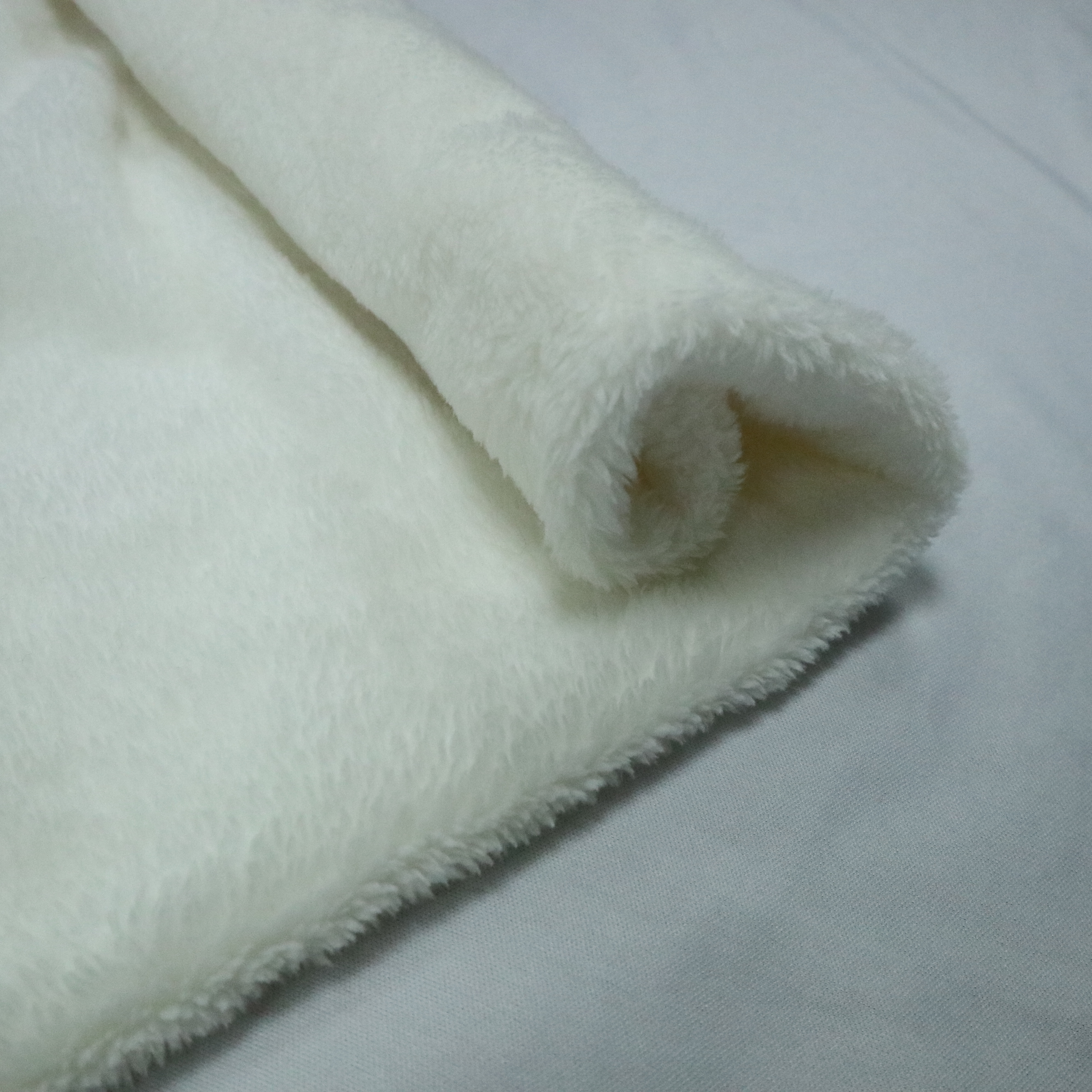 100% Polyester Knit Flannel Fleece Knitted Flannel Fleece Fabric