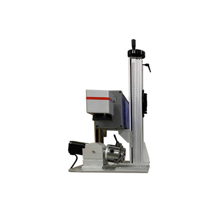 Wholesale Raycus High Quality Fiber Laser Marking Machine 20W 30W 50W Fiber-Laser-Marking-Machine With Rotary