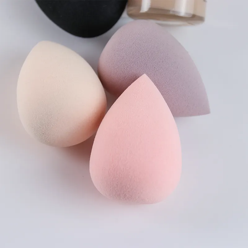 Косметические губки, блендер для макияжа, гидрофильный полиуретановый материал, не содержит латекса, более мягкая разноцветная 3D Губка для макияжа