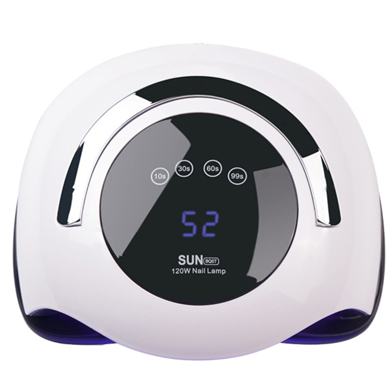120W BQ5T быстрое отверждение никаких вредных гель УФ светодиодная лампа для сушки ногтей, для проведения дезинфекции в маникюрном салоне