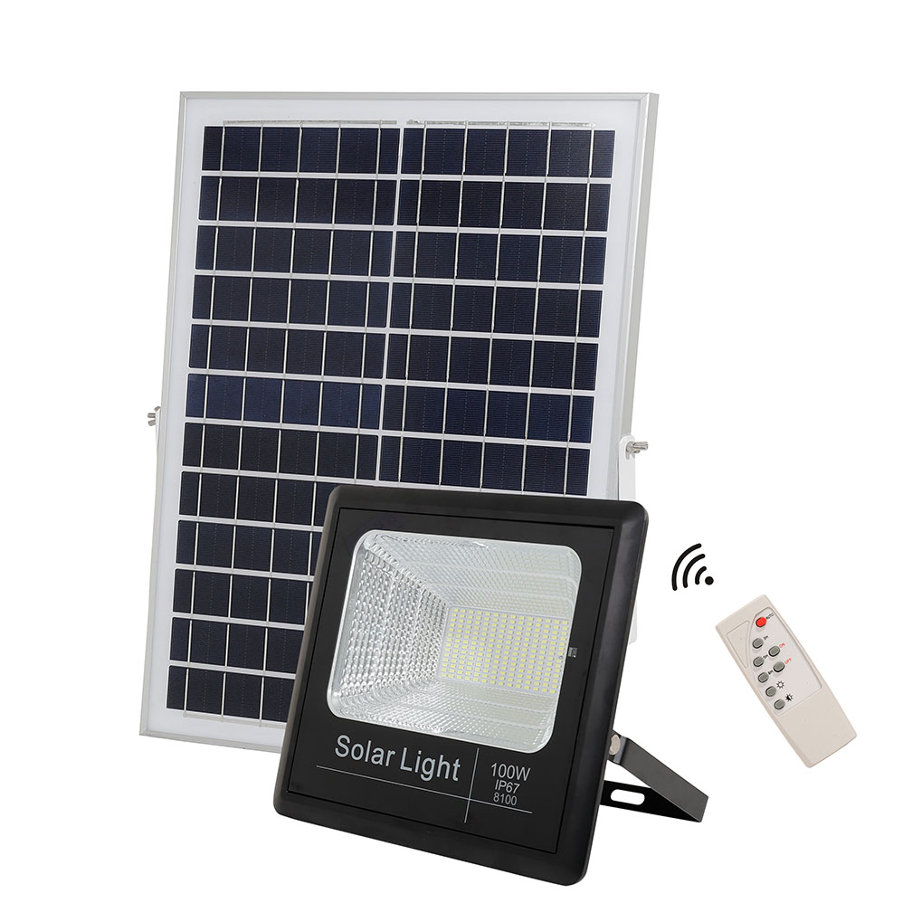 NSS SL27-A100w очень хорошая цена IP67 водонепроницаемый 100w Светодиодный настенный Наружное освещение на солнечной батарее для сада парка использования
