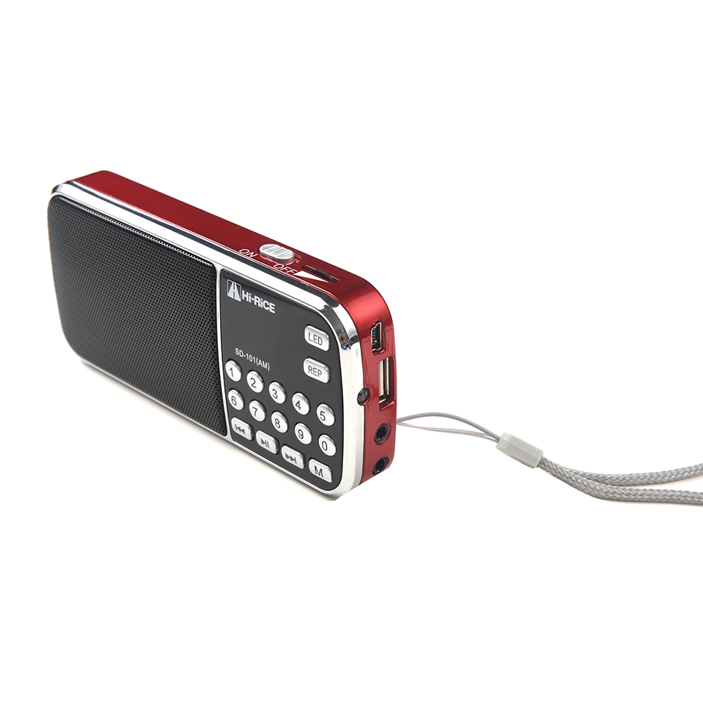 Высококачественный портативный мини mp3-плеер AM FM-радио со встроенным динамиком