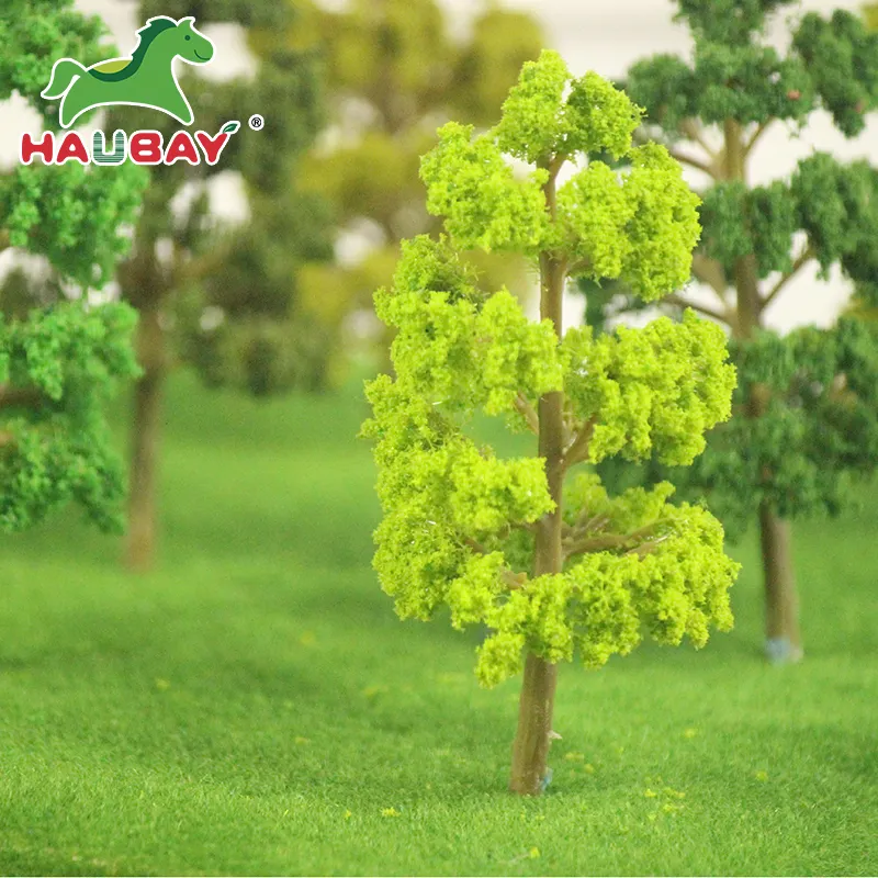 2021 Free Sample Mini Miniature Artificial Tree Model Tree For Architectural Model factory directly sell