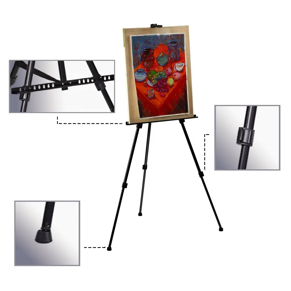 Cheap Portable Lightweight Metal Painting Watercolor Easel