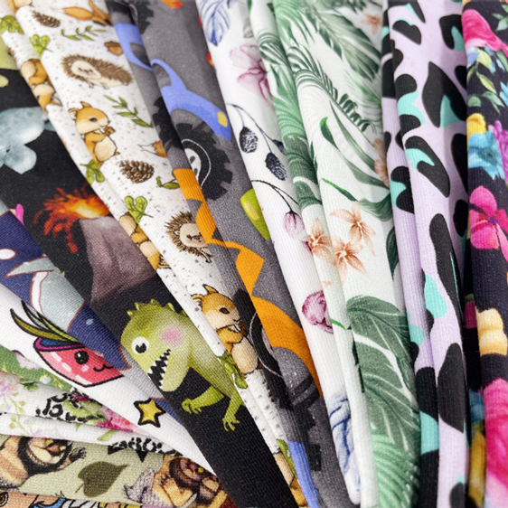 Low MOQ Custom Pint Cotton Twill Fabric 100% Cotton Wholesale No Stretch Print Fabric