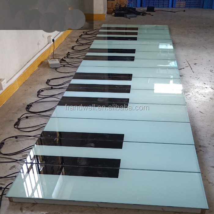 Event company props hire activity led brick light RGB Led dance floor lamp with wholesale price