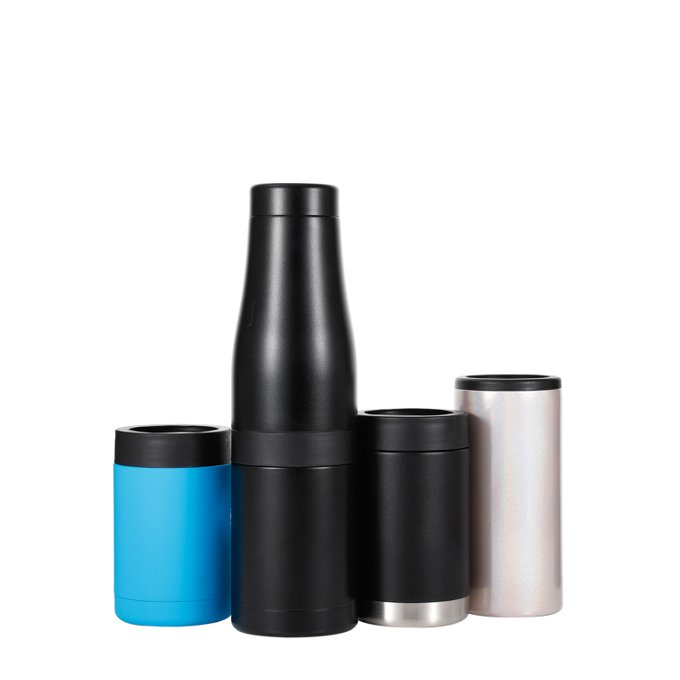 Everich Stainless Steel Can Cooler bulk 12oz durable tumbler with lid eco-friendly custom color fit all country can size