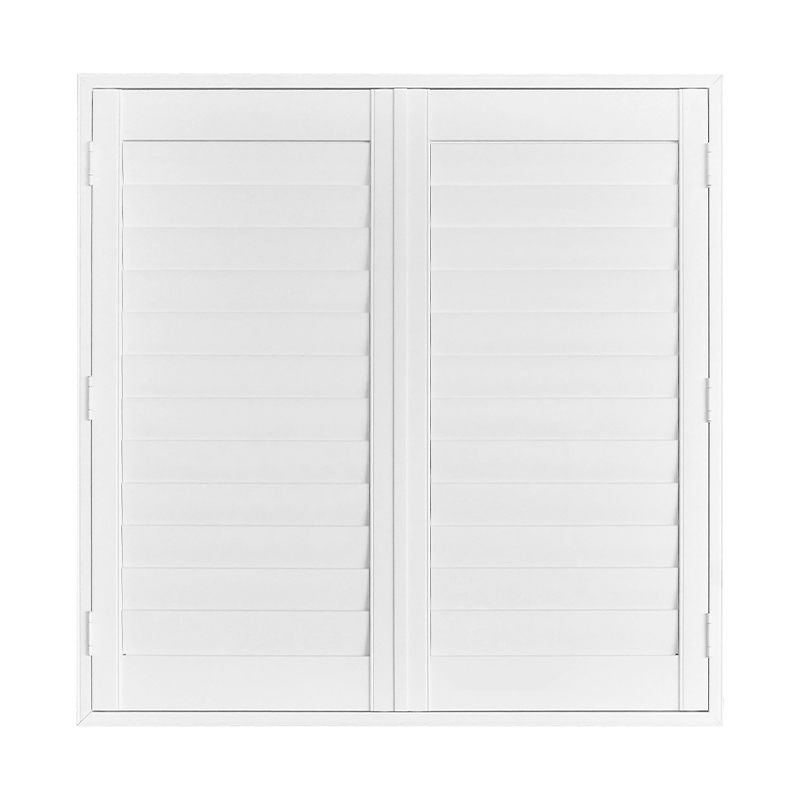 PVC shutter plantation interior louver shutters suitable for all windows custom size