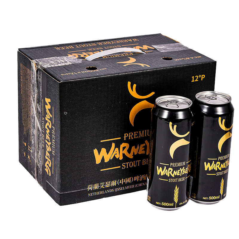 OEM 330ml 500ml Canned Extra Strong Traditional German Dark Black Stout Craft Burnt Malt Flavored Cooked Alcohol Beer Price