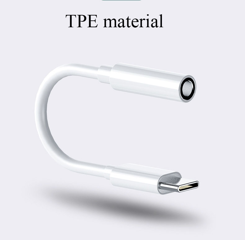 Тип C до 3,5 мм чип DAC аудио адаптер для подключения наушников USB-C Aux кабель для Huawei Xiaomi Samsung OnePlus