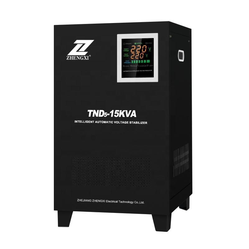 ZX TND3-15KVA tnd однофазный стабилизатор напряжения 15kva от 90 до 220v 15000 Вт Серводвигатель avr