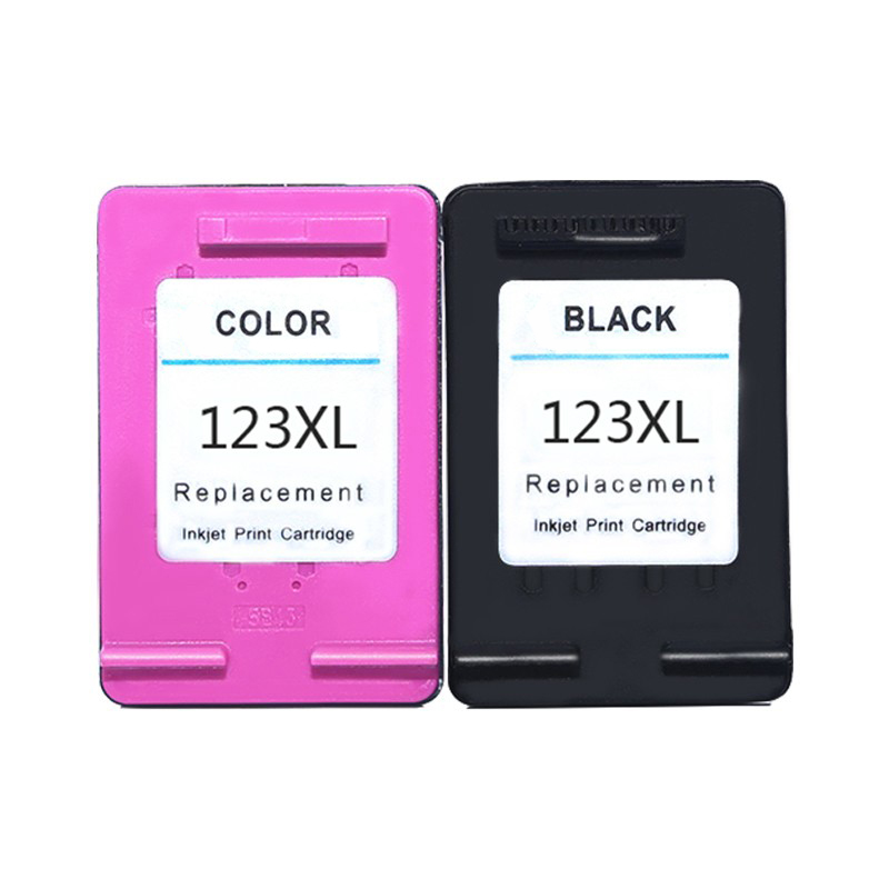 Premium Compatible Printer Ink Cartridges 123XL for HP Deskjet 2130 2131 2132 Printer Status Bulk Packing