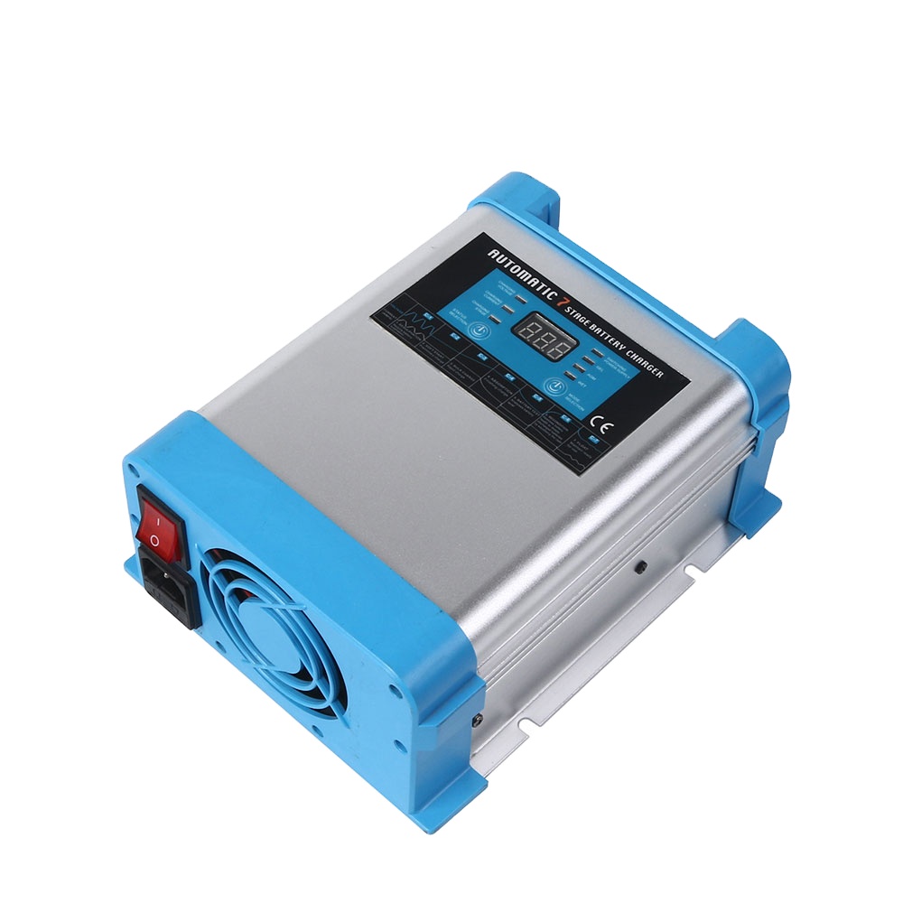 24v автоматический детектив 7-ми ступенчатый зарядное устройство 50A EBC2425